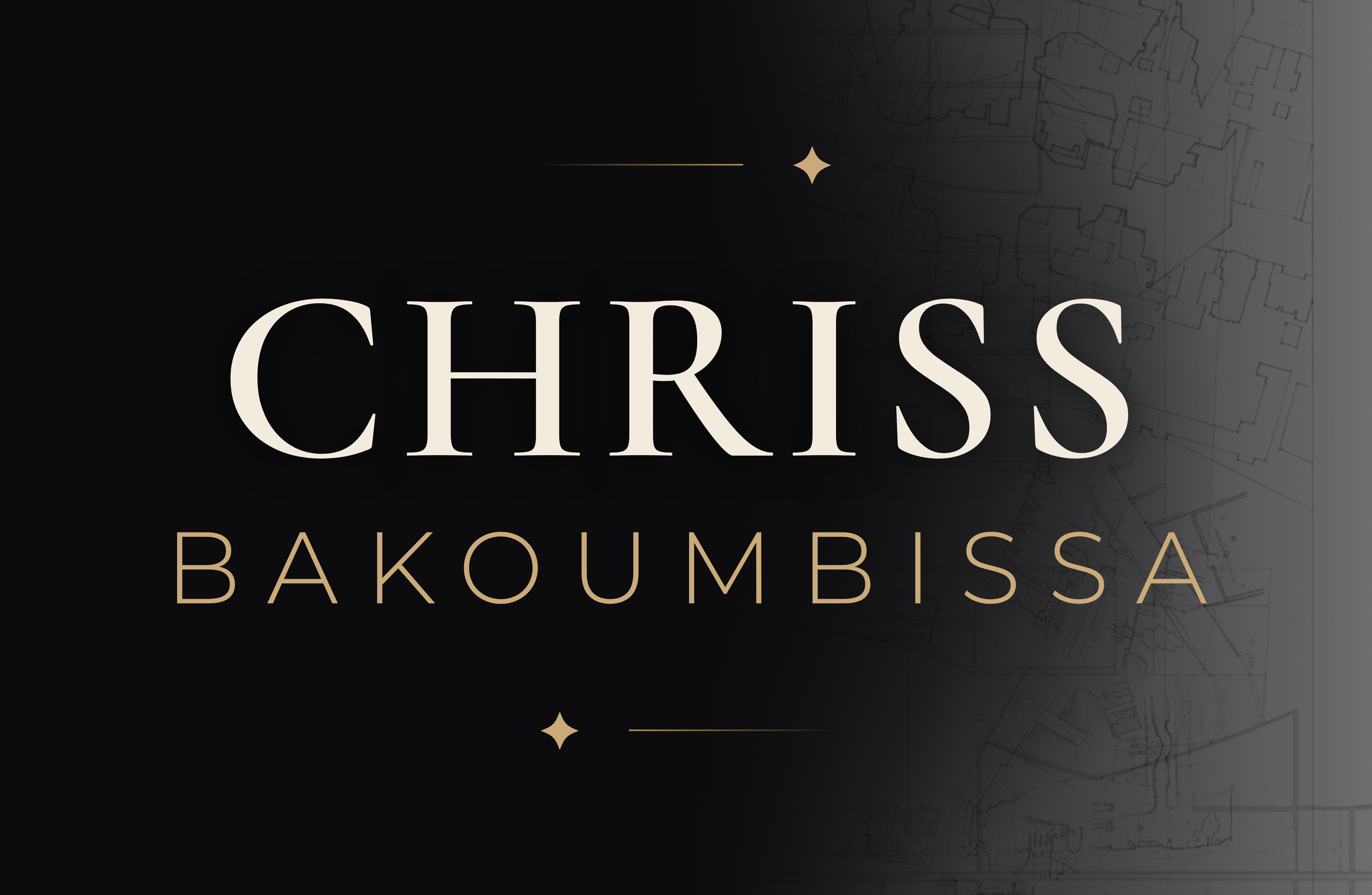 Recto de la carte de Chriss Bakoumbissa